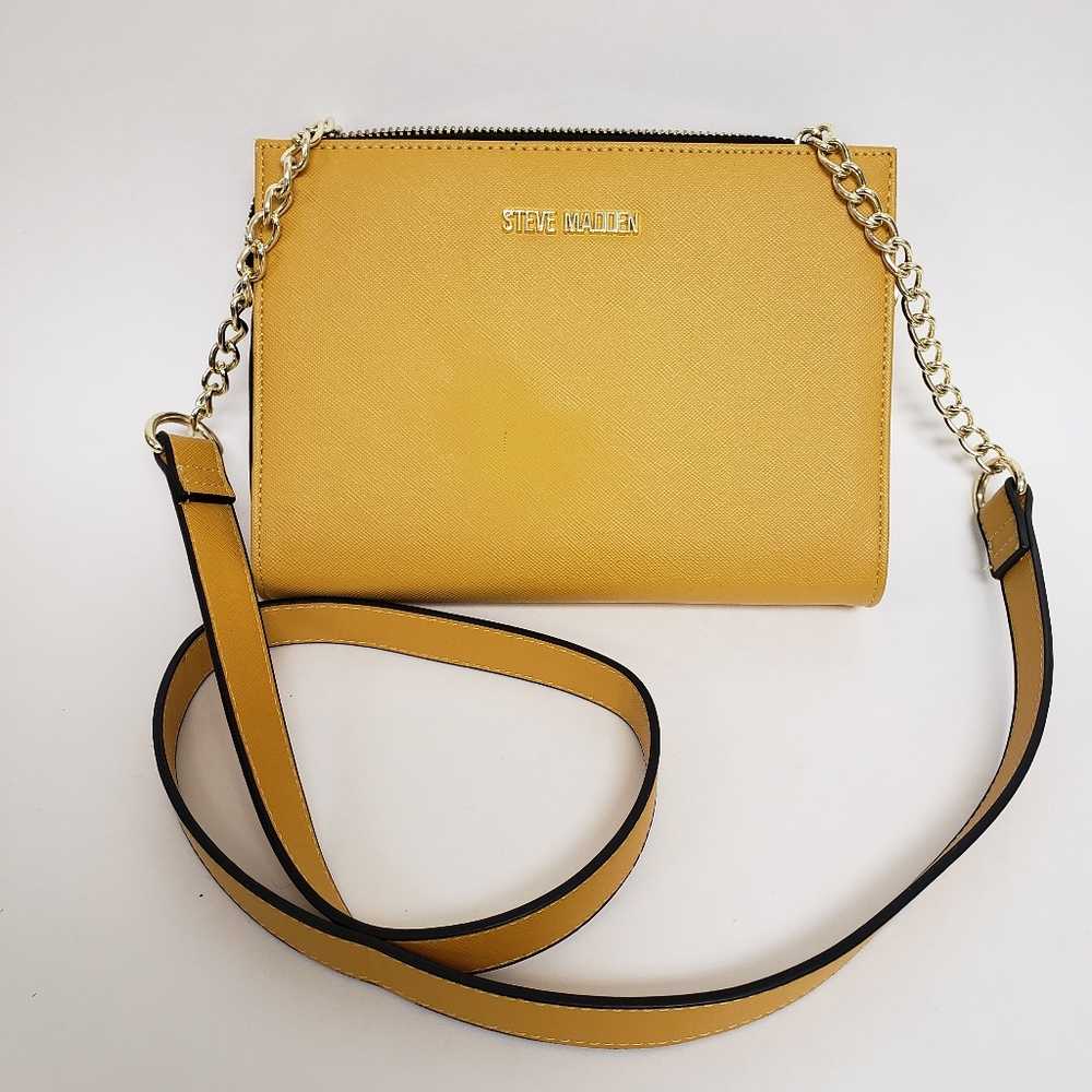 Steve Madden Yellow Crossbody Bag